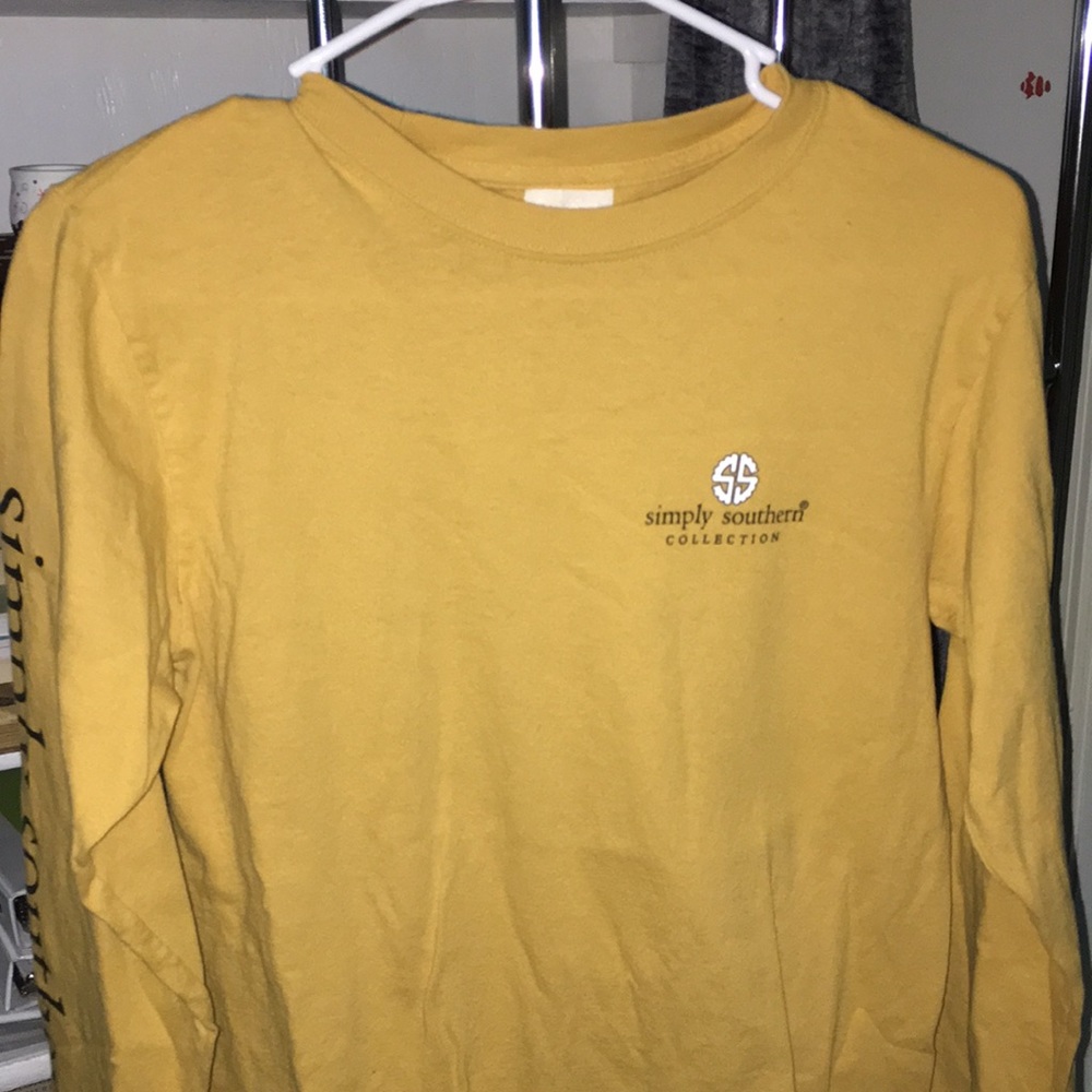 yellow long sleeve